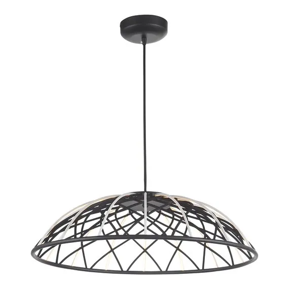 ST LUCE SL6016.403.01 Светильник подвесной ST-Luce Черный/Черный LED 1*20W 3000K, изображение 2