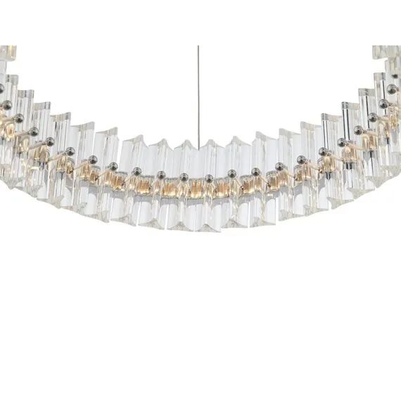 ST LUCE SL383.103.01 Светильник подвесной ST-Luce Хром/Хром, Прозрачный LED 1*34W 3000K, изображение 6