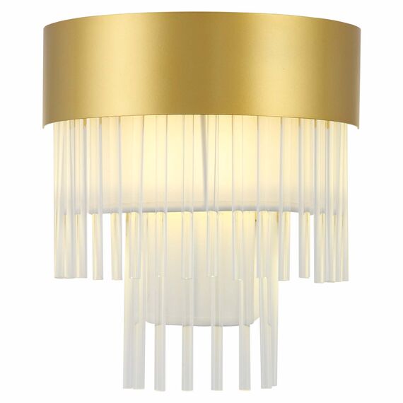 ST LUCE SL1352.201.01 Бра ST-Luce Золотистый/Белый, Прозрачный E14 1*40W