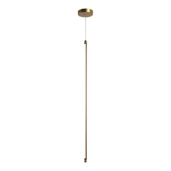 ST LUCE SL6225.303.01 Светильник подвесной ST-Luce Латунь/Терракотовый, Белый LED 1*12W 3000K, изображение 3