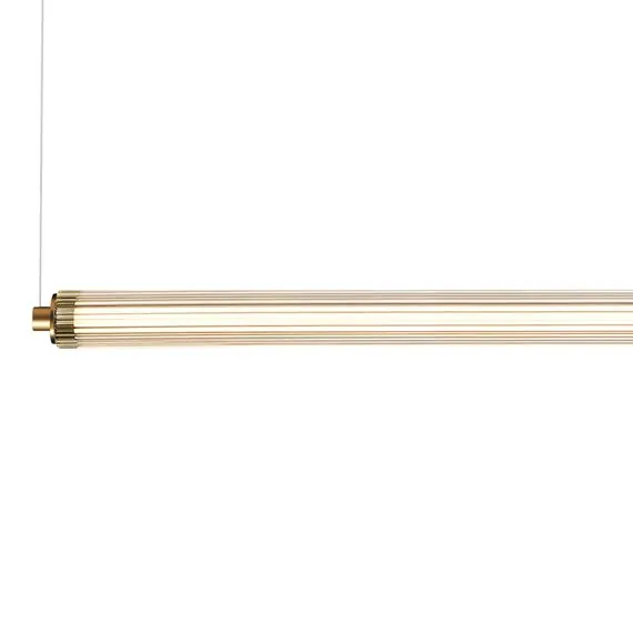 ST LUCE SL6224.313.01 Светильник подвесной ST-Luce Латунь/Прозрачный LED 1*30W 4000K, изображение 2