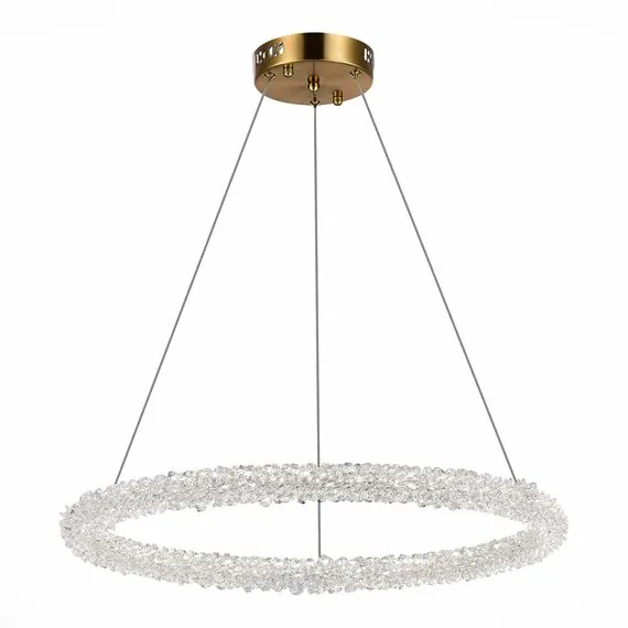 ST LUCE SL6110.213.01 Люстра подвесная ST-Luce Золотистый/Золотистый LED 1*35W 3000 - 6500K