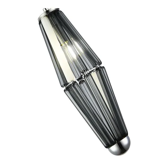 ST LUCE SL1242.103.01 Светильник подвесной ST-Luce Хром/Дымчатый G9 1*5W 4000K, изображение 2