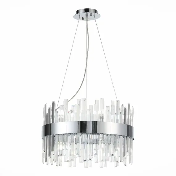 ST LUCE SL1160.103.12 Люстра подвесная ST-Luce Хром/Хром, Прозрачный G9 12*5W