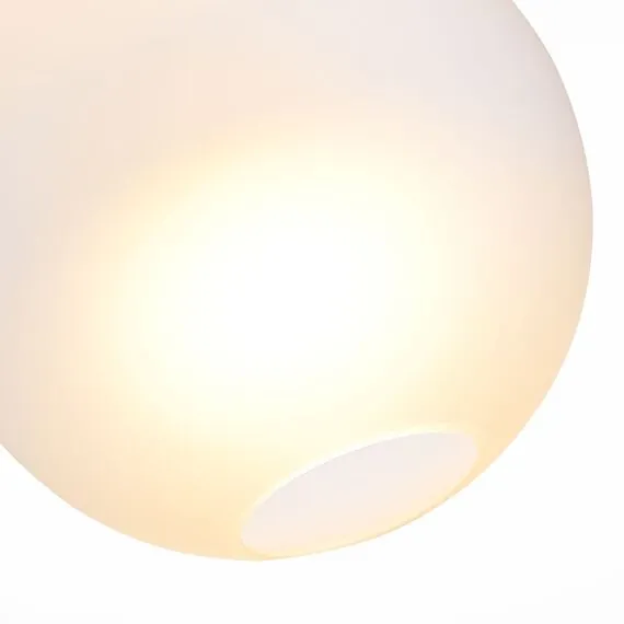 ST LUCE SL1133.523.01 Светильник подвесной ST-Luce Латунь/Белый E27 1*40W, изображение 2