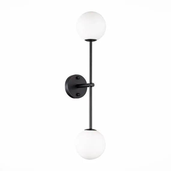 ST LUCE SL1506.401.02 Бра ST-Luce Черный/Белый G9 2*5W 4000K