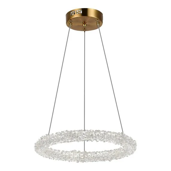 ST LUCE SL6110.203.01 Люстра подвесная ST-Luce Золотистый/Золотистый LED 1*25W 3000 - 6500K
