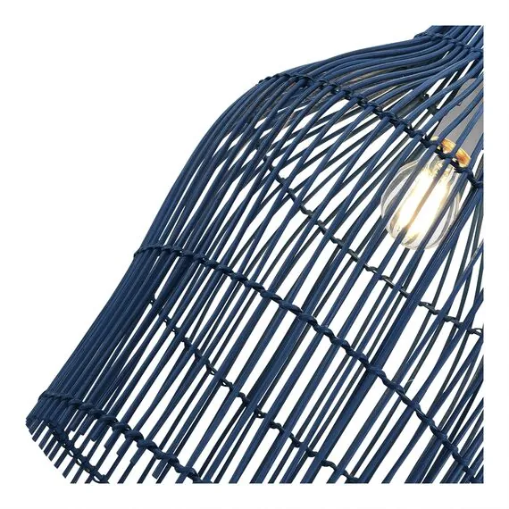 ST LUCE SL1513.403.01 Светильник подвесной ST-Luce Черный/Синий E27 1*40W, изображение 2