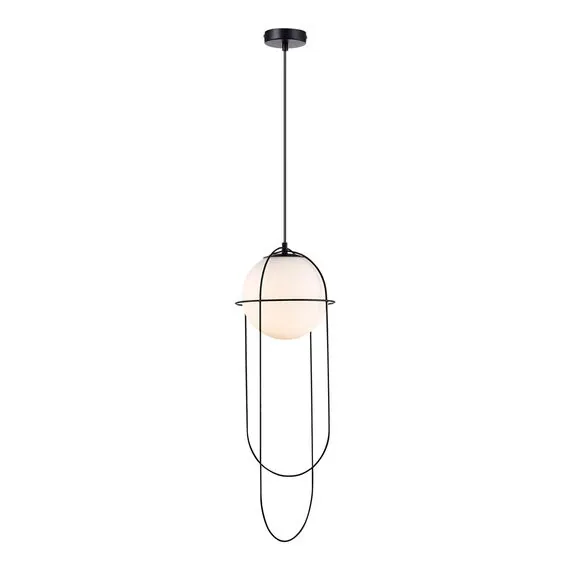 ST LUCE SL1189.403.01 Подвес ST-Luce Черный/Опал E27 1*60W