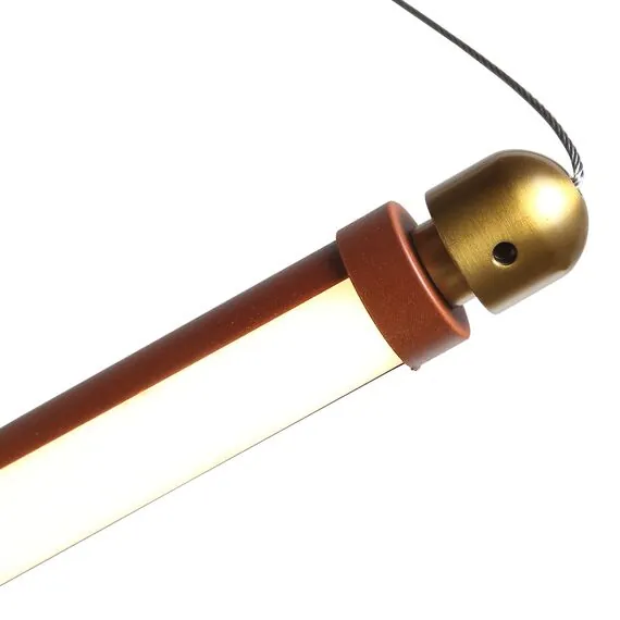 ST LUCE SL6225.303.03 Светильник подвесной ST-Luce Латунь/Терракотовый, Белый LED 3*13W 3000K, изображение 6