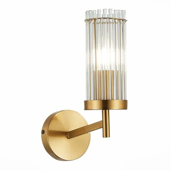 ST LUCE SL1233.301.01 Бра ST-Luce Латунь/Прозрачный E14 1*60W