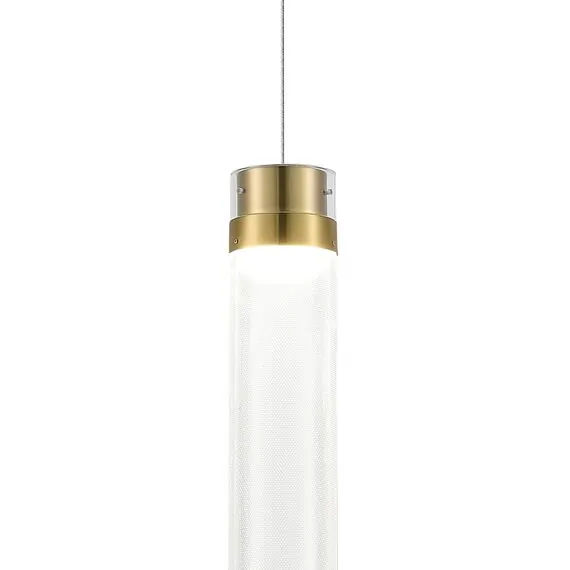 ST LUCE SL6236.303.01 Светильник подвесной ST-Luce Латунь/Прозрачный LED 1*12W 4000K, изображение 2