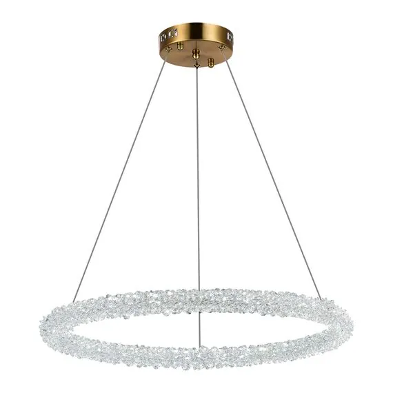 ST LUCE SL6110.213.01 Люстра подвесная ST-Luce Золотистый/Золотистый LED 1*35W 3000 - 6500K, изображение 6
