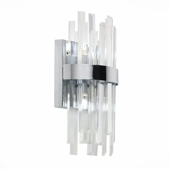 ST LUCE SL1160.101.04 Светильник настенный ST-Luce Хром/Хром, Прозрачный G9 4*5W