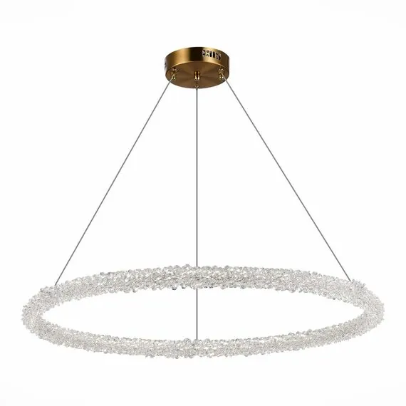 ST LUCE SL6110.223.01 Люстра подвесная ST-Luce Золотистый/Золотистый LED 1*45W 3000 - 6500K
