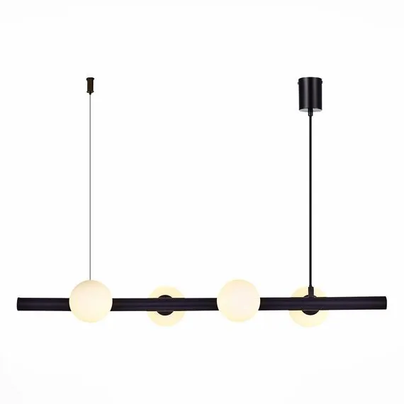 ST LUCE SL1185.403.04 Подвес ST-Luce Черный/Белый G9 4*5W
