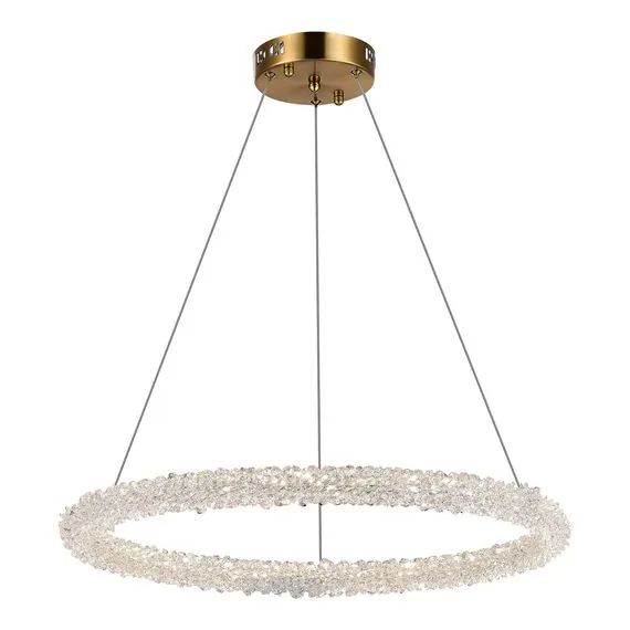 ST LUCE SL6110.213.01 Люстра подвесная ST-Luce Золотистый/Золотистый LED 1*35W 3000 - 6500K, изображение 2