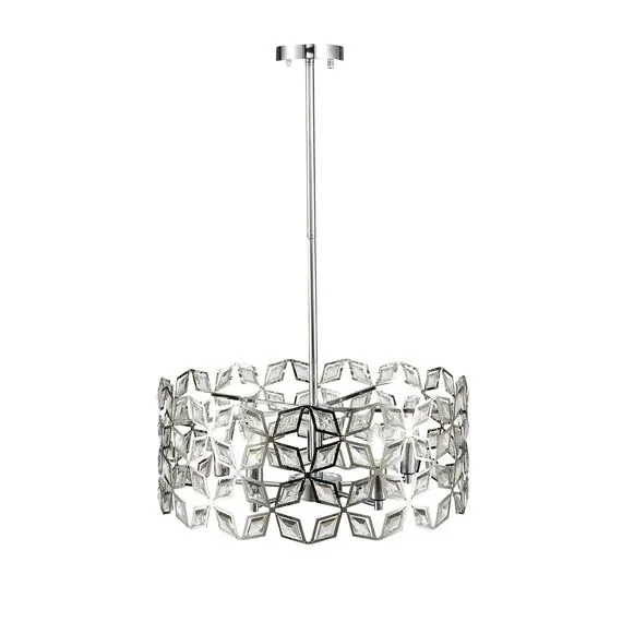 ST LUCE SL1104.103.05 Светильник подвесной ST-Luce хром/прозрачный E14 5*60W, изображение 2