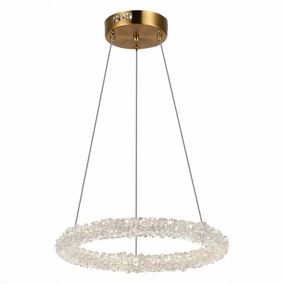 ST LUCE SL6110.203.01 Люстра подвесная ST-Luce Золотистый/Золотистый LED 1*25W 3000 - 6500K, изображение 2