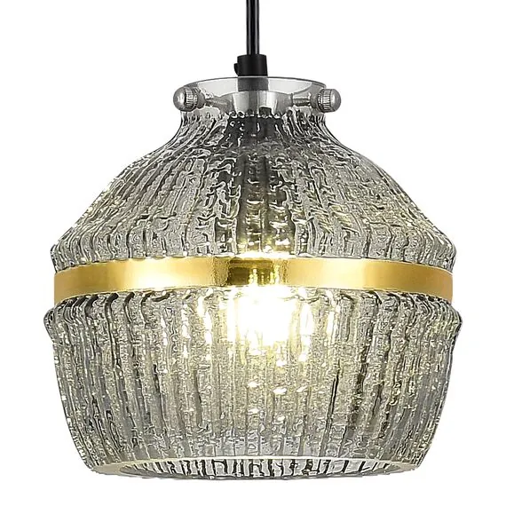 ST LUCE SL1661.413.01 Светильник подвесной ST-Luce Черный/Дымчатый E27 1*40W, изображение 3
