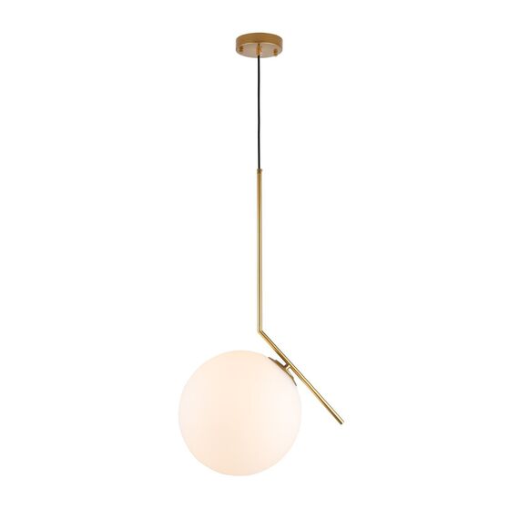 ST LUCE SL1148.313.01 Светильник подвесной ST-Luce Латунь/Белый E27 1*60W