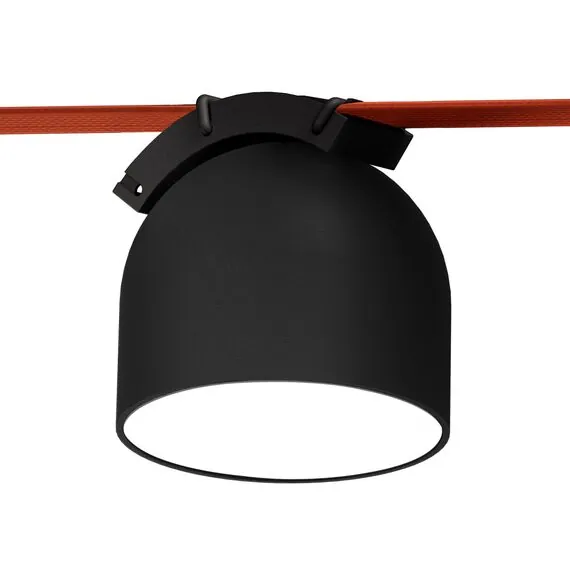 ST LUCE ST451.446.12.2 Светильник трековый Черный LED 1*12W 4000K 794Lm Ra90 120 IP20 D100xH107 48V