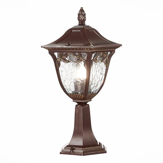 ST LUCE SL083.705.01 Светильник уличный наземный ST-Luce Кофейный/Кофейный, Прозрачный E27 1*60W