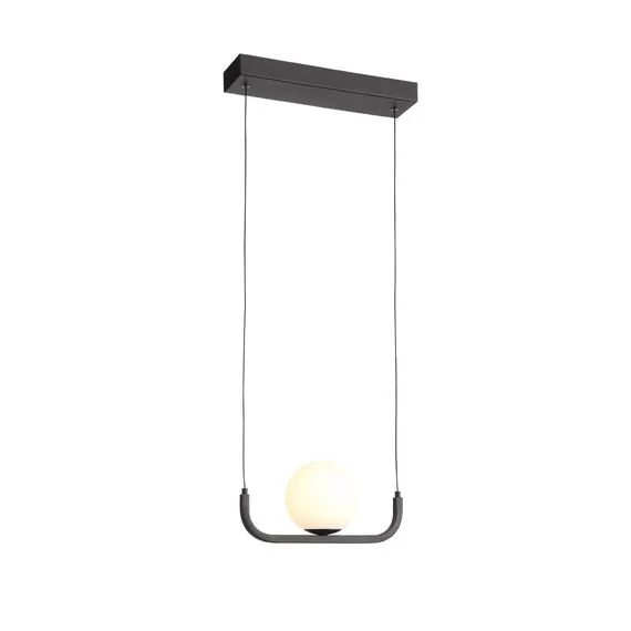 ST LUCE SL1581.403.01 Светильник подвесной ST-Luce Черный/Белый LED 1*8W 3200K