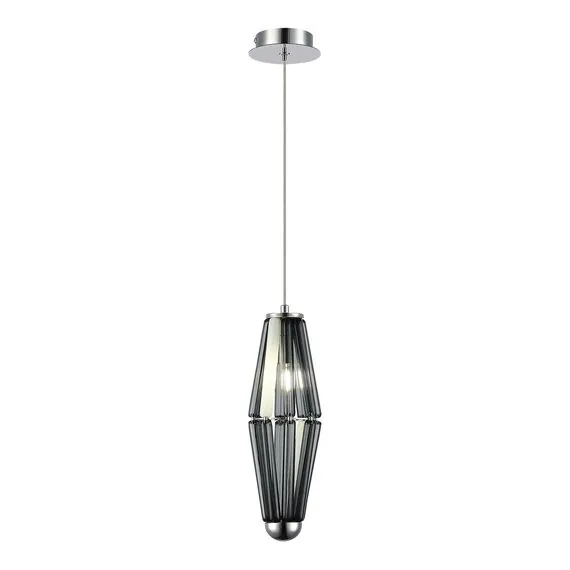 ST LUCE SL1242.103.01 Светильник подвесной ST-Luce Хром/Дымчатый G9 1*5W 4000K