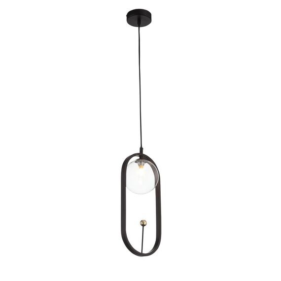 ST LUCE SL1201.403.01 Подвес ST-Luce Черный/Прозрачный G9 1*5W