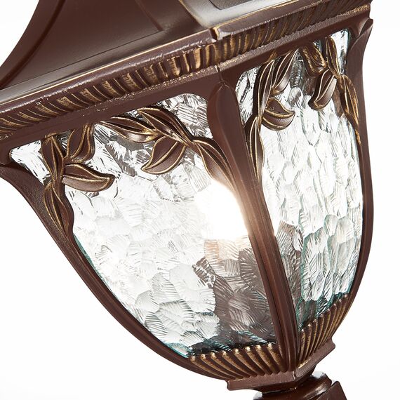 ST LUCE SL083.705.01 Светильник уличный наземный ST-Luce Кофейный/Кофейный, Прозрачный E27 1*60W, изображение 2