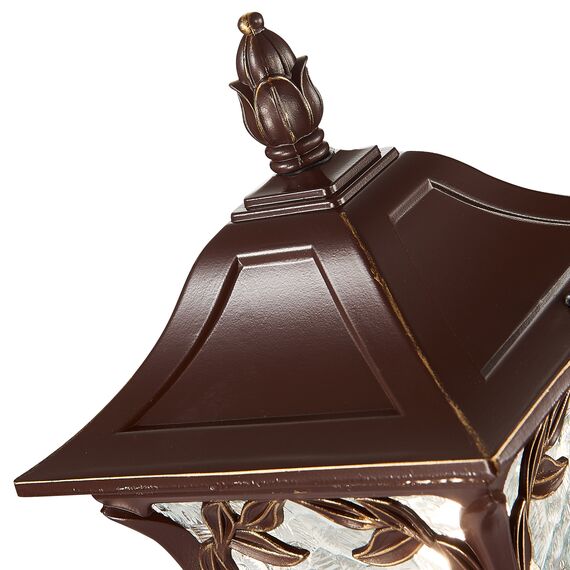 ST LUCE SL083.705.01 Светильник уличный наземный ST-Luce Кофейный/Кофейный, Прозрачный E27 1*60W, изображение 6