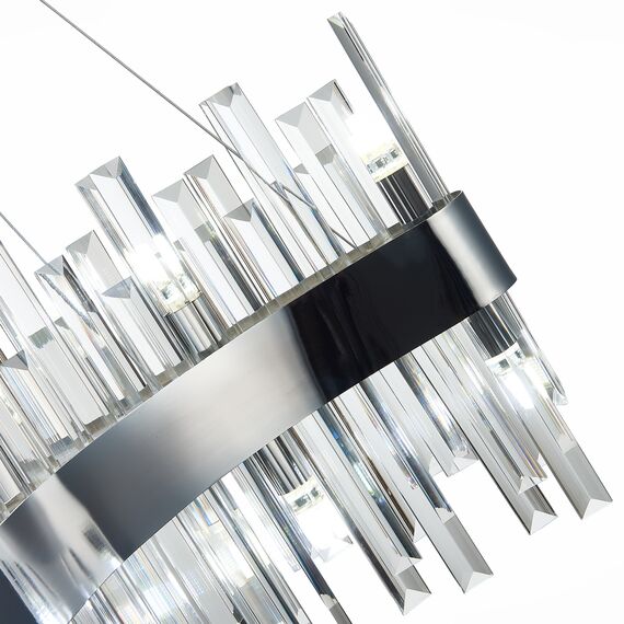 ST LUCE SL1160.113.12 Светильник подвесной ST-Luce Хром/Хром, Прозрачный G9 12*5W, изображение 2