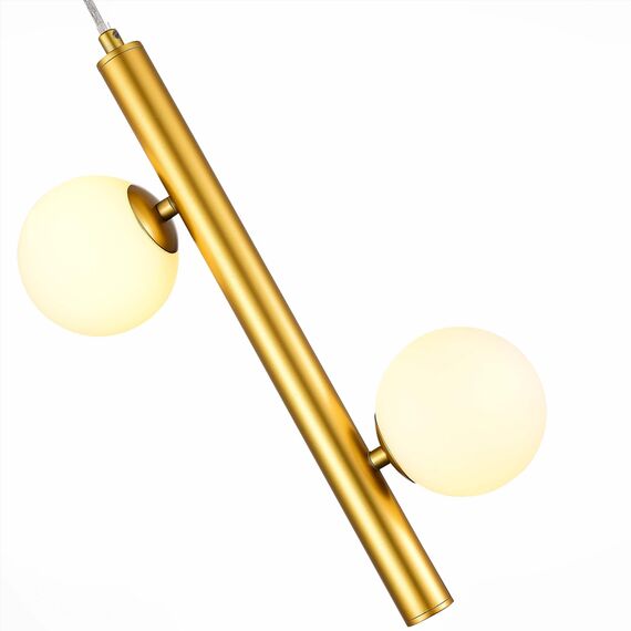 ST LUCE SL1185.203.02 Подвес ST-Luce Золотистый/Белый G9 2*5W, изображение 2