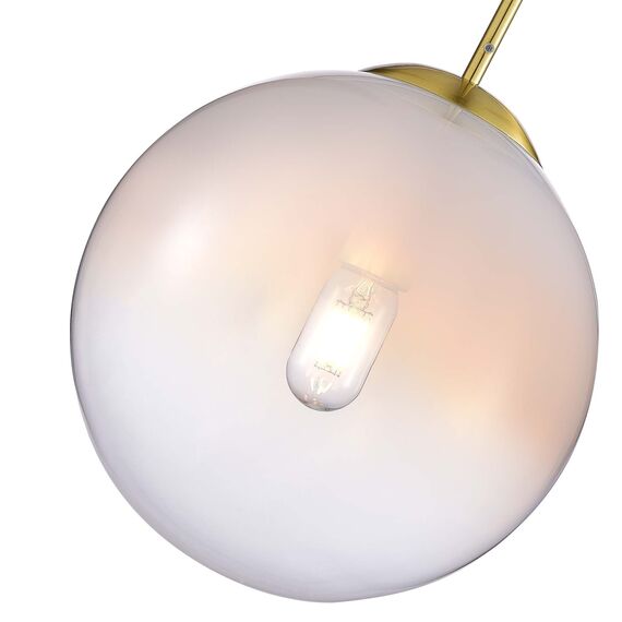 ST LUCE SL1190.213.01 Подвес ST-Luce Золотистый/Прозрачно-белый E27 1*60W, изображение 2
