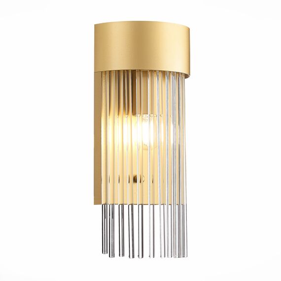 ST LUCE SL1225.201.01 Бра ST-Luce Золотистый/Золотистый, Прозрачный E27 1*60W, изображение 2