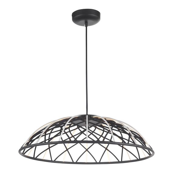 ST LUCE SL6016.403.01 Светильник подвесной ST-Luce Черный/Черный LED 1*20W 3000K, изображение 2