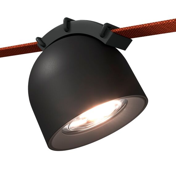 ST LUCE ST451.446.12.1 Светильник трековый Черный LED 1*12W 4000K 815Lm Ra90 60 IP20 D100xH107 48V