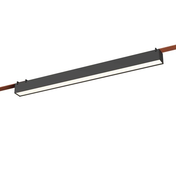 ST LUCE ST456.446.24 Светильник трековый Черный LED 1*24W 4000K 1 200Lm Ra90 120 IP20 L642xW40xH45 48V