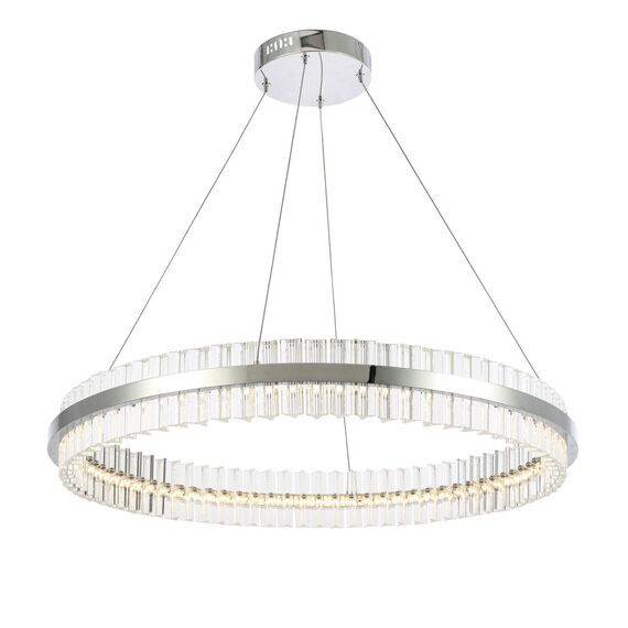 ST LUCE SL383.123.01 Светильник подвесной ST-Luce Хром/Прозрачный LED 1*60W 3000K