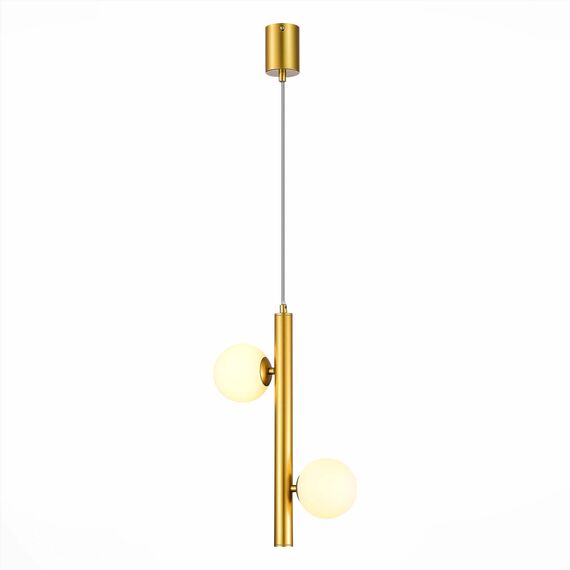 ST LUCE SL1185.203.02 Подвес ST-Luce Золотистый/Белый G9 2*5W