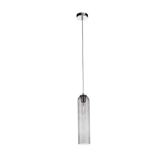 ST LUCE SL1145.143.01 Светильник подвесной ST-Luce Хром/Дымчатый E27 1*60W