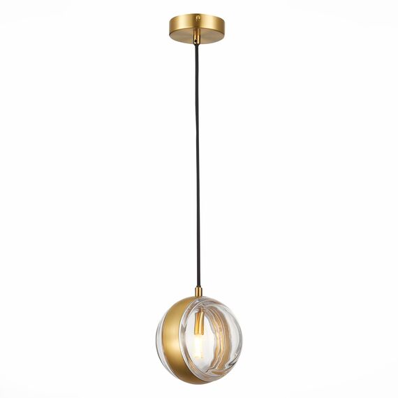 ST LUCE SL1156.303.01 Подвес ST-Luce Латунь/Прозрачный G9 1*5W