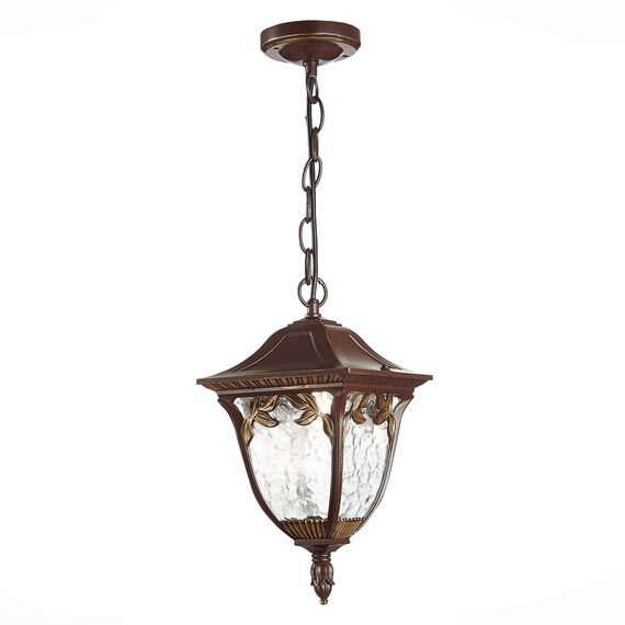 ST LUCE SL083.703.01 Светильник уличный подвесной ST-Luce Кофейный/Кофейный, Прозрачный E27 1*60W