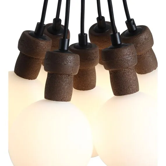ST LUCE SL6226.403.07 Светильник подвесной ST-Luce Черный/Белый G9 7*5W 4000K, изображение 6