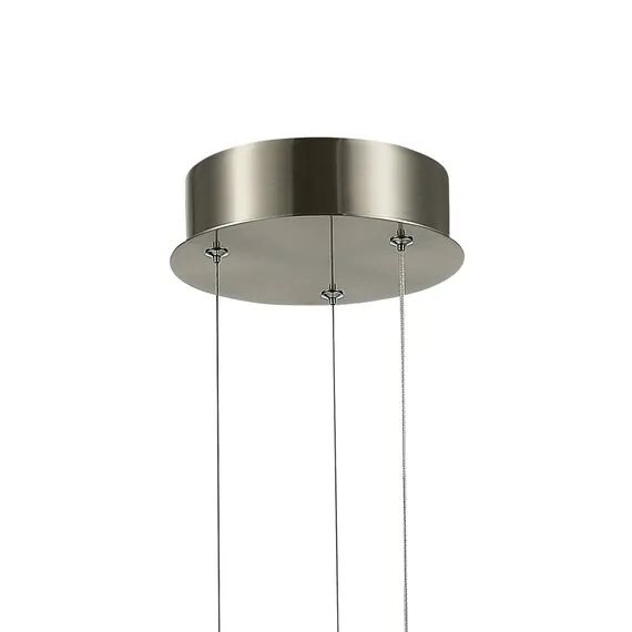 ST LUCE SL6235.103.20 Светильник подвесной ST-Luce Никель/Прозрачный LED 1*20W 4000K, изображение 4