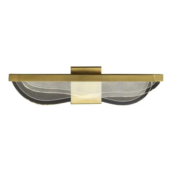 ST LUCE SL6509.201.01 Светильник настенный ST-Luce Золотистый/Прозрачный LED 1*18W 4000K, изображение 2