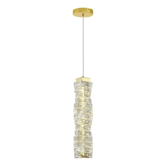 ST LUCE SL6010.203.15 Подвес ST-Luce Золотистый/Прозрачный LED 1*15W