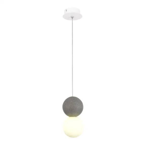 ST LUCE SL1512.513.01 Светильник подвесной ST-Luce Серый/Белый G9 1*5W 4000K