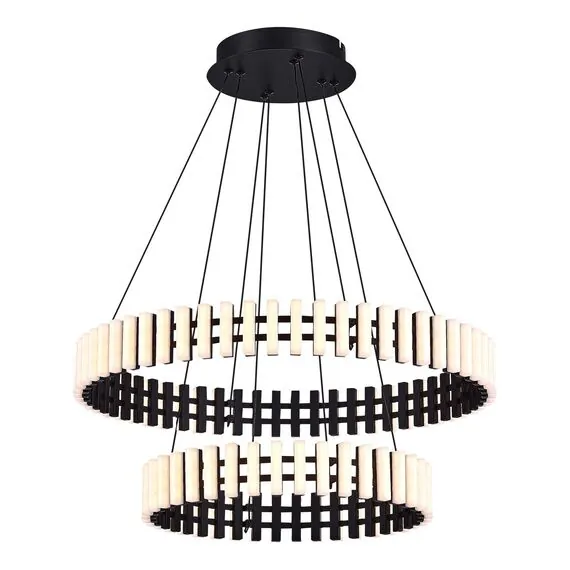 ST LUCE SL6203.403.65 Люстра подвесная ST-Luce Черный/Белый LED 1*65W 3000K